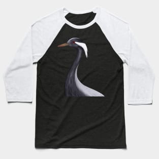 Demoiselle Crane Baseball T-Shirt